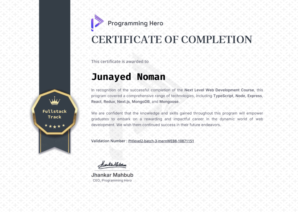 Next Level Web Development